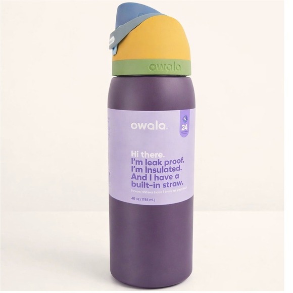 owala Other - Owala 40oz Stainless Steel Water Bottle in JazzFest purple, yellow, sold out